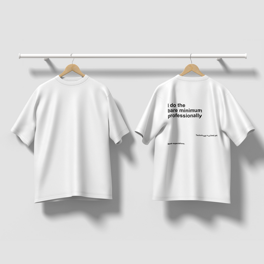 The Bare Minimum Oversized Tee