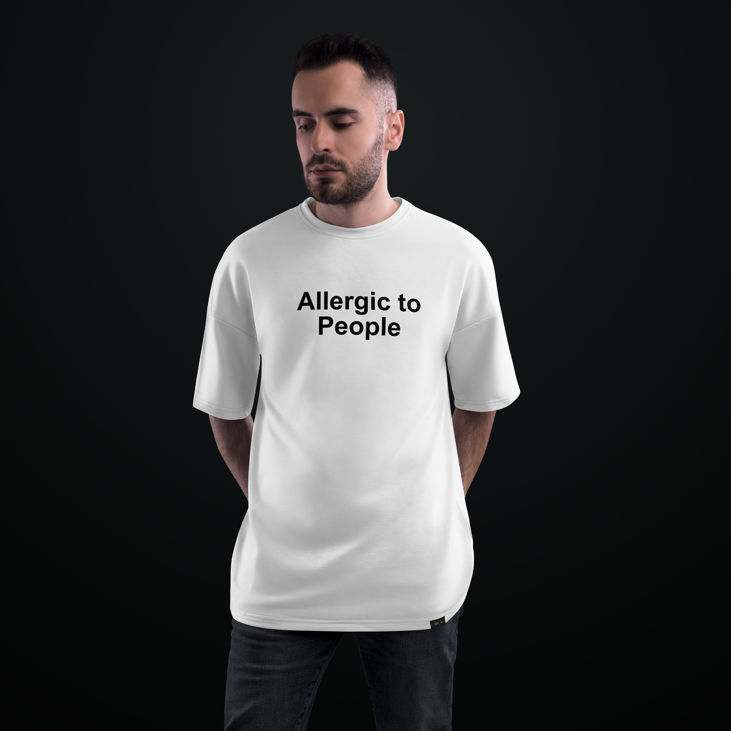 The People Allergy Oversized Tee