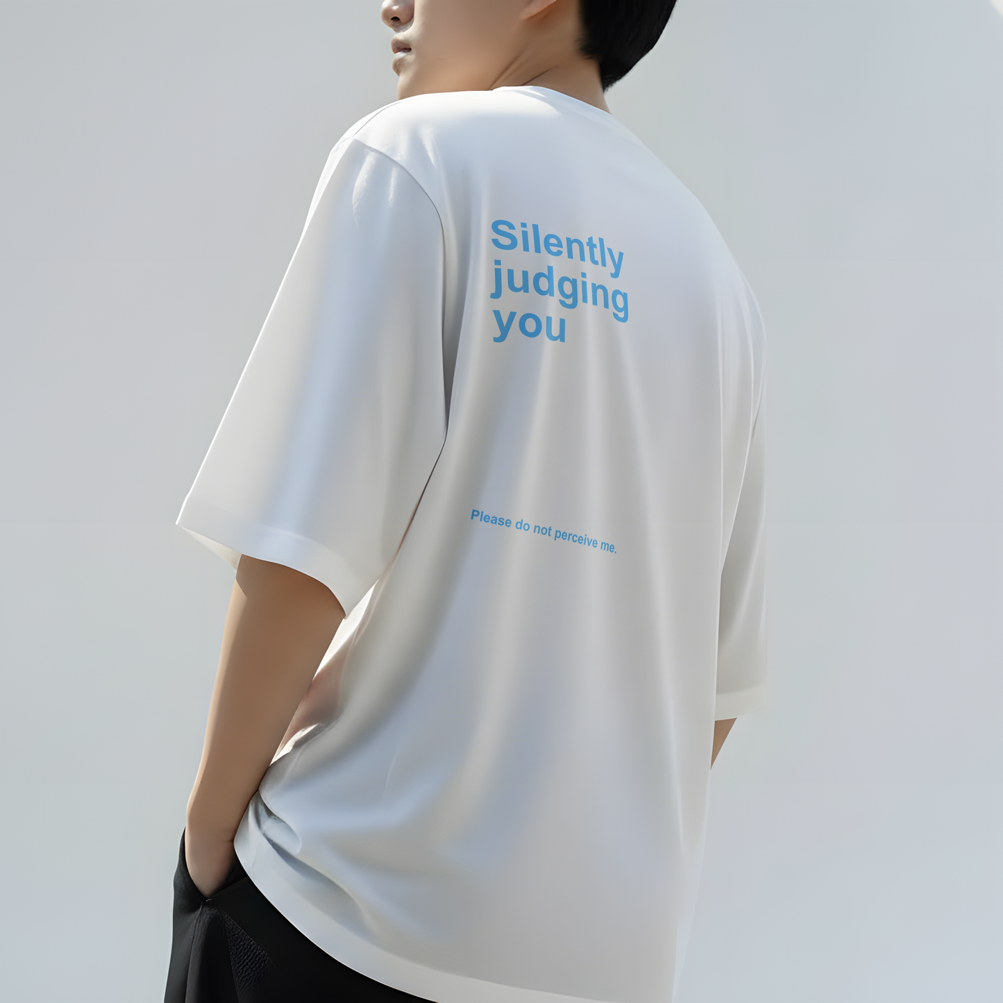 The Silent Judge Oversized Tee