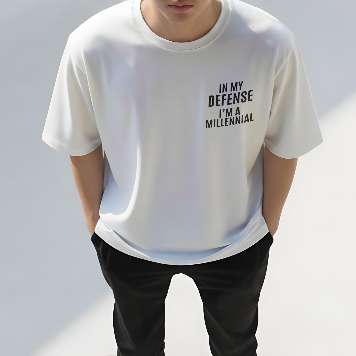 The Millennial Defense Oversized Tee