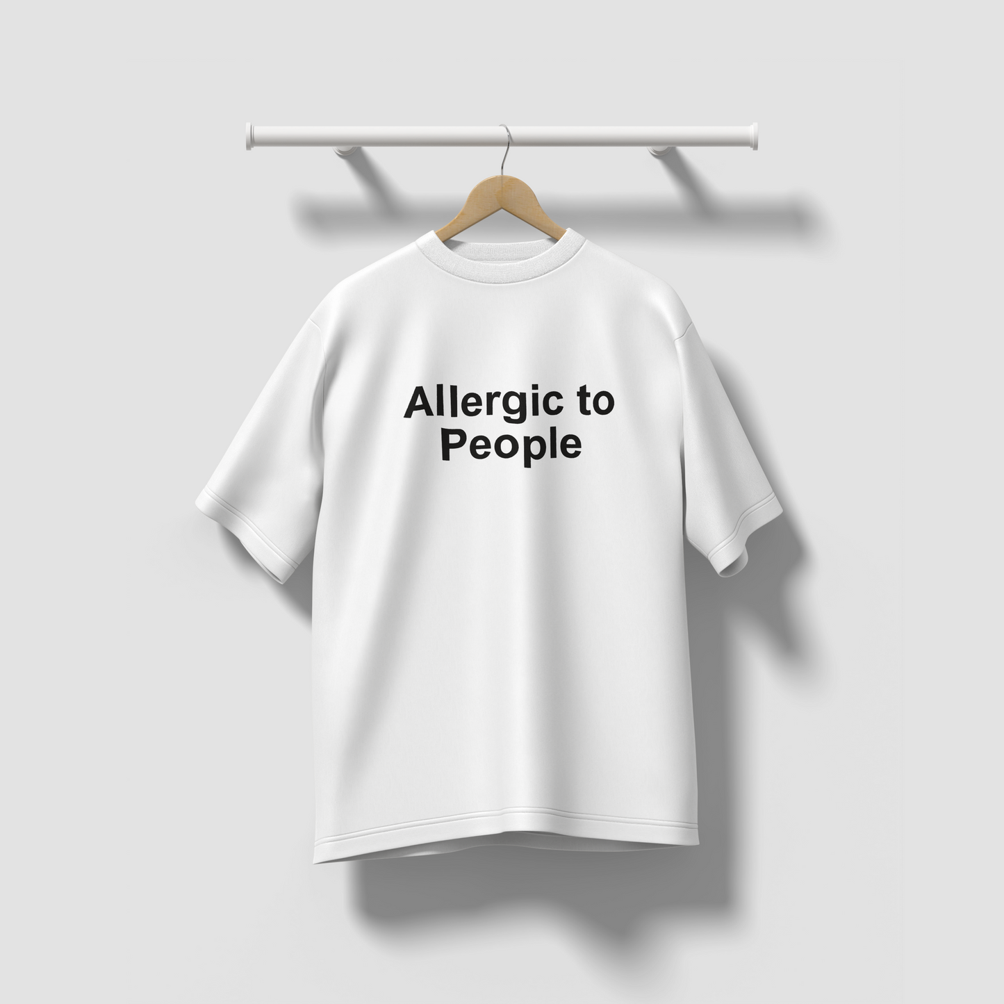 The People Allergy Oversized Tee