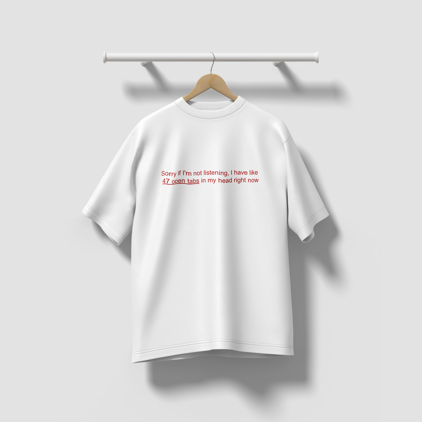 47 Tabs - Oversized Tee