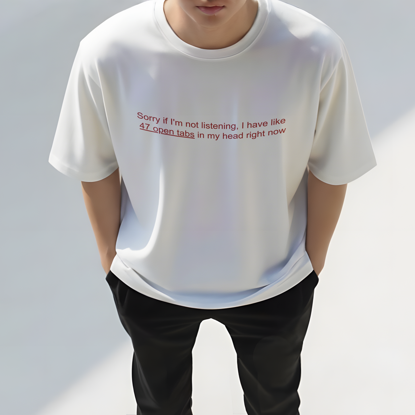 47 Tabs - Oversized Tee