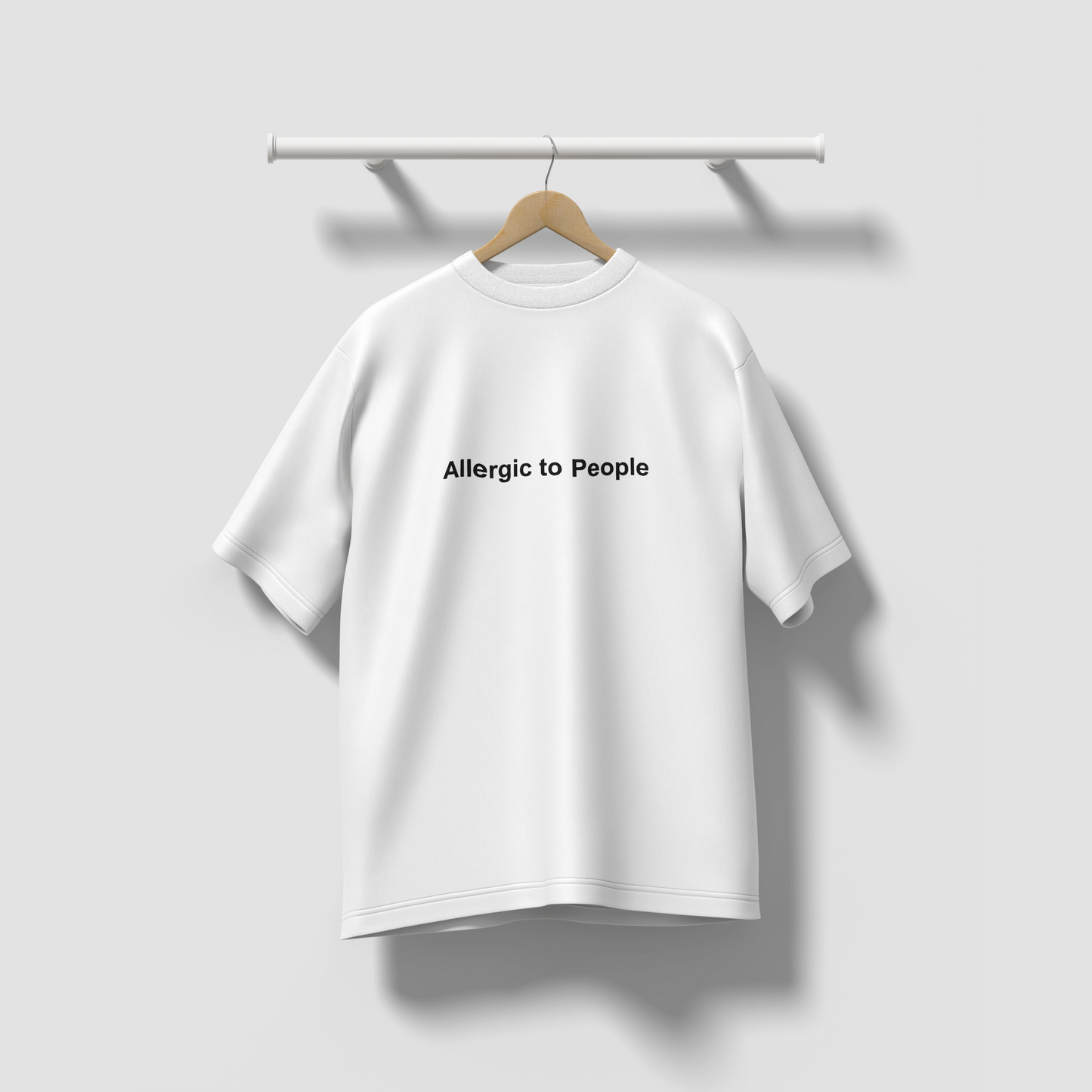 Allergic to People - Oversized Tee