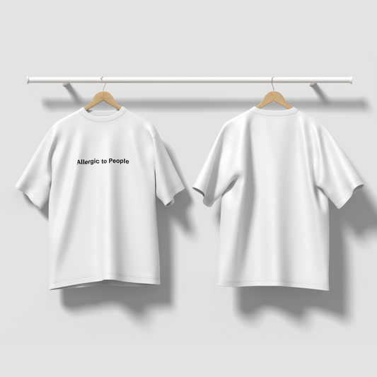 Allergic to People - Oversized Tee