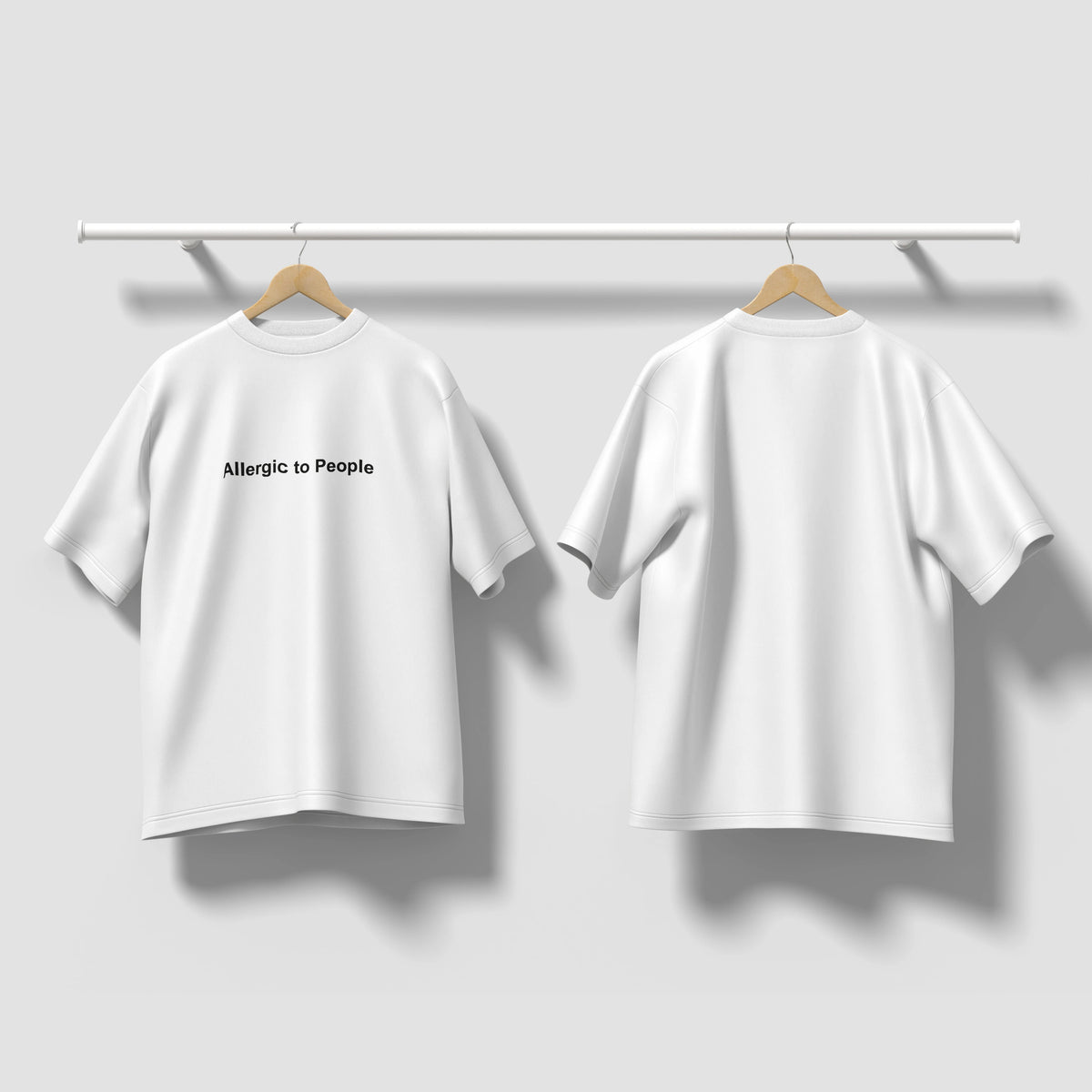 Allergic to People - Oversized Tee