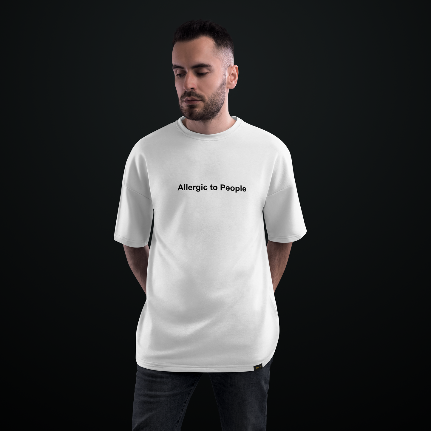 Allergic to People - Oversized Tee