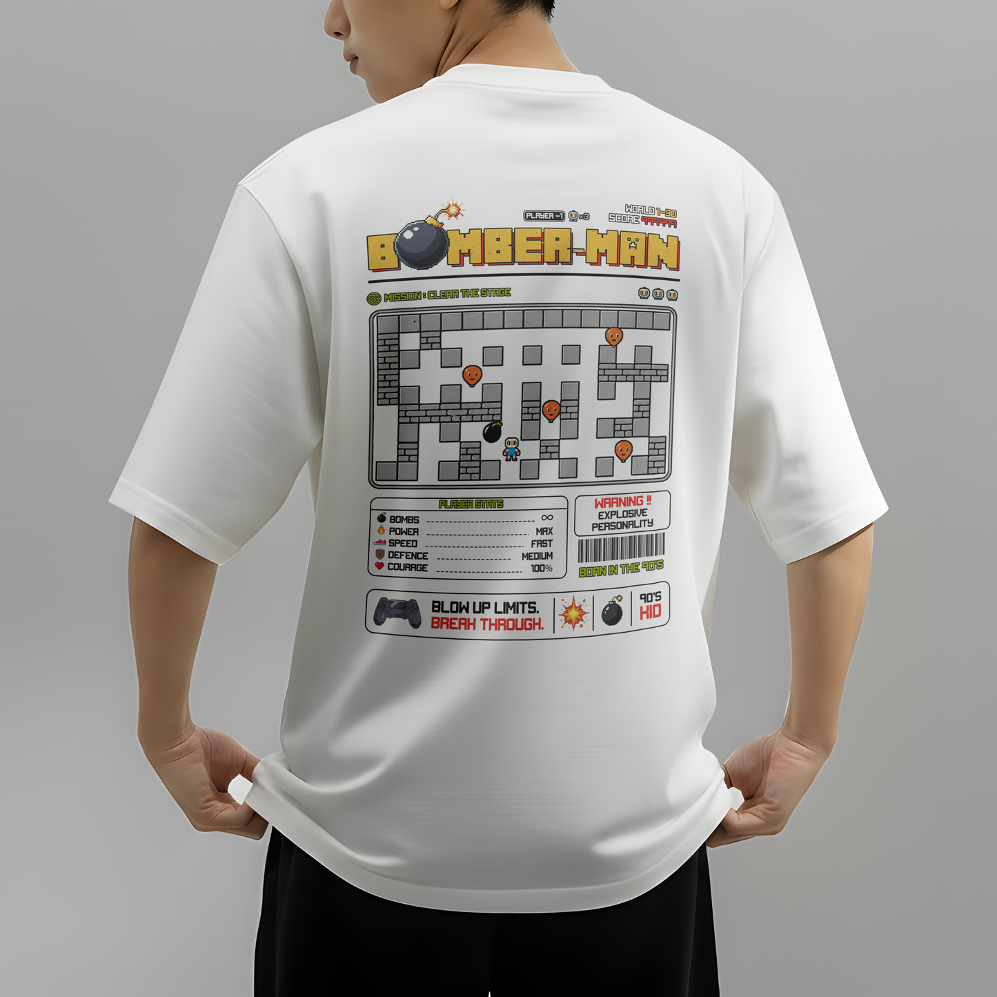 Bomberman - Oversized Tee