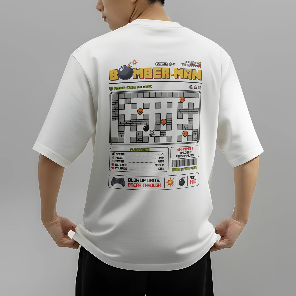 Bomberman - Oversized Tee