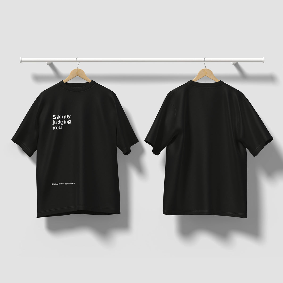 Silently Judging You - Oversized Tee