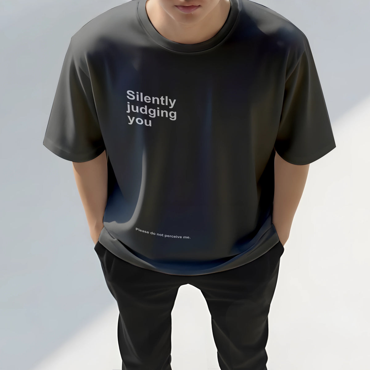 Silently Judging You - Oversized Tee