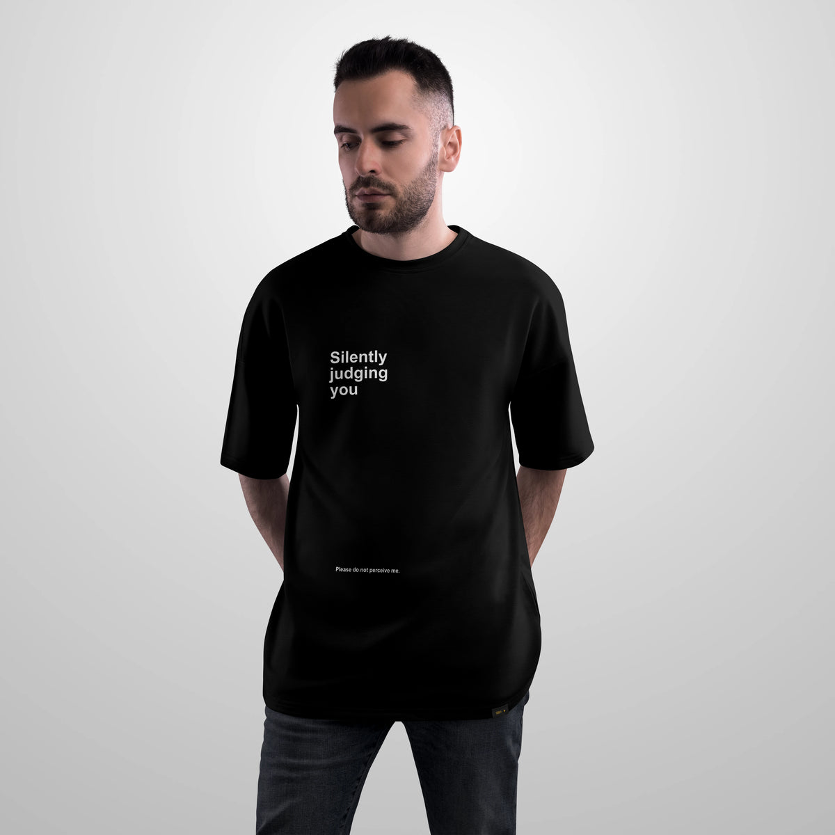 Silently Judging You - Oversized Tee