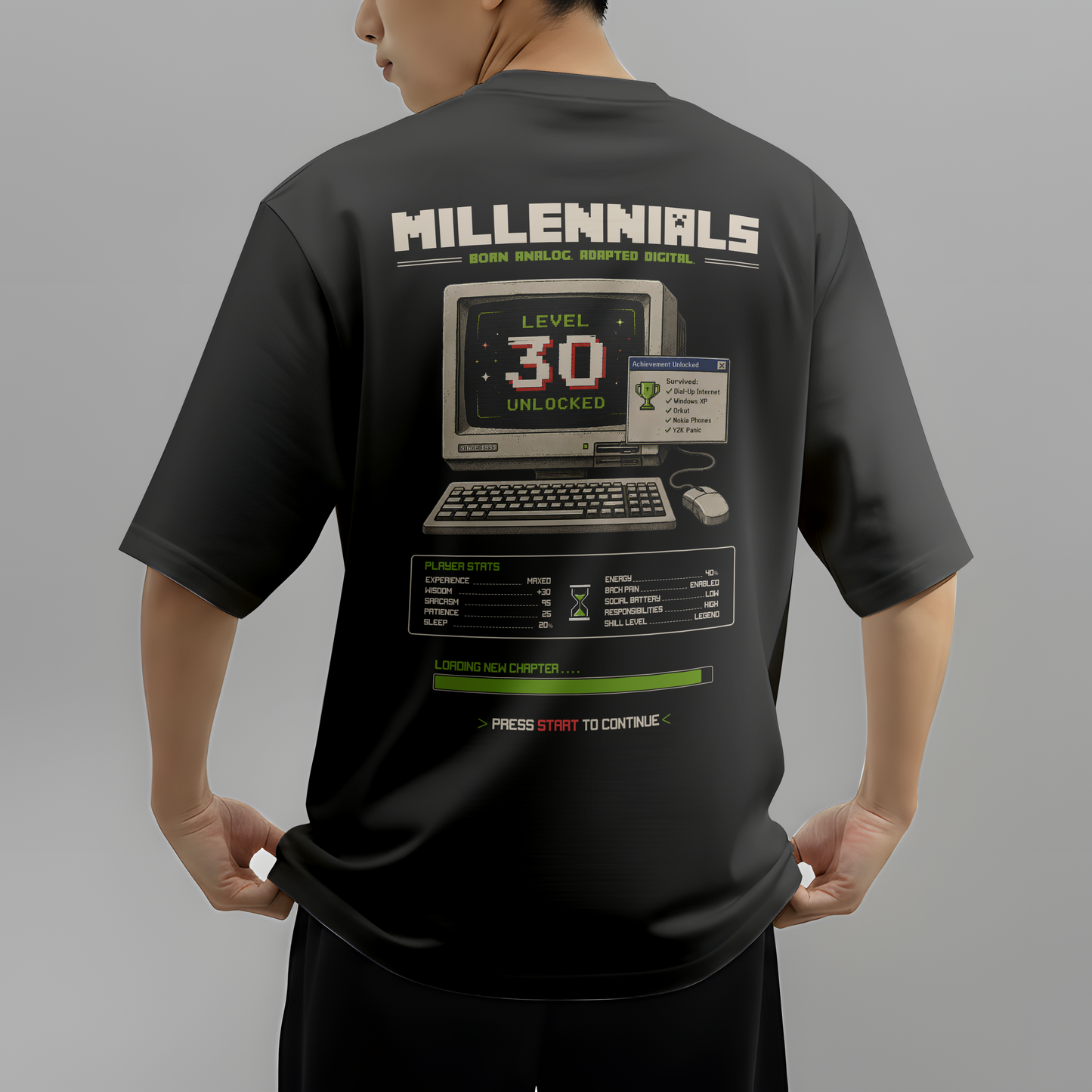 Classically Trained - Oversized Tee