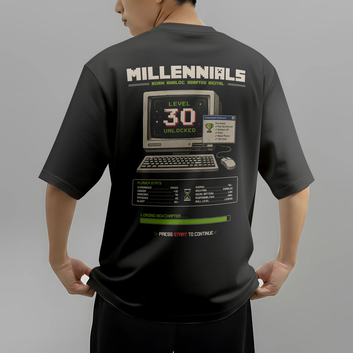 Level Unlocked - Oversized Tee