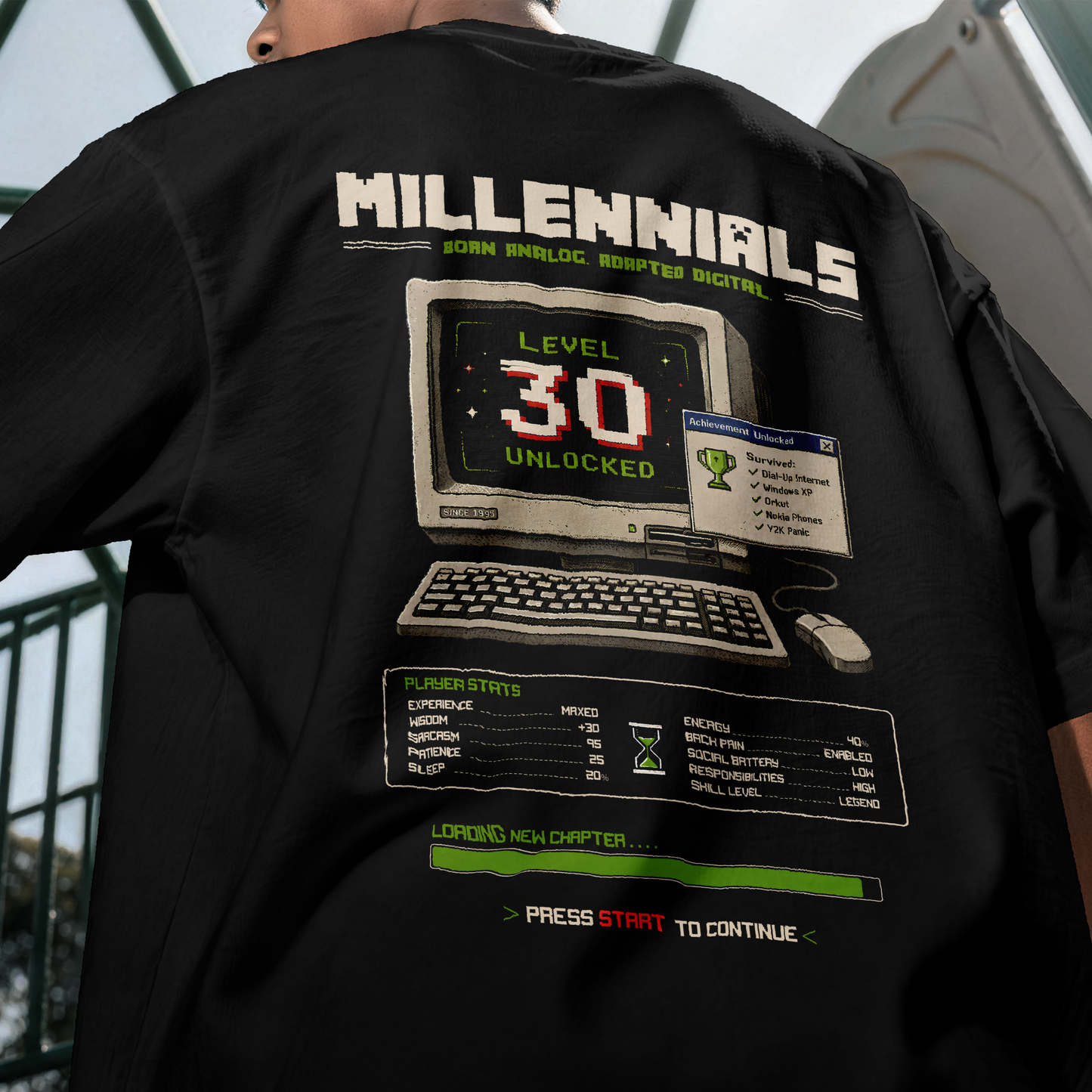 Classically Trained - Oversized Tee