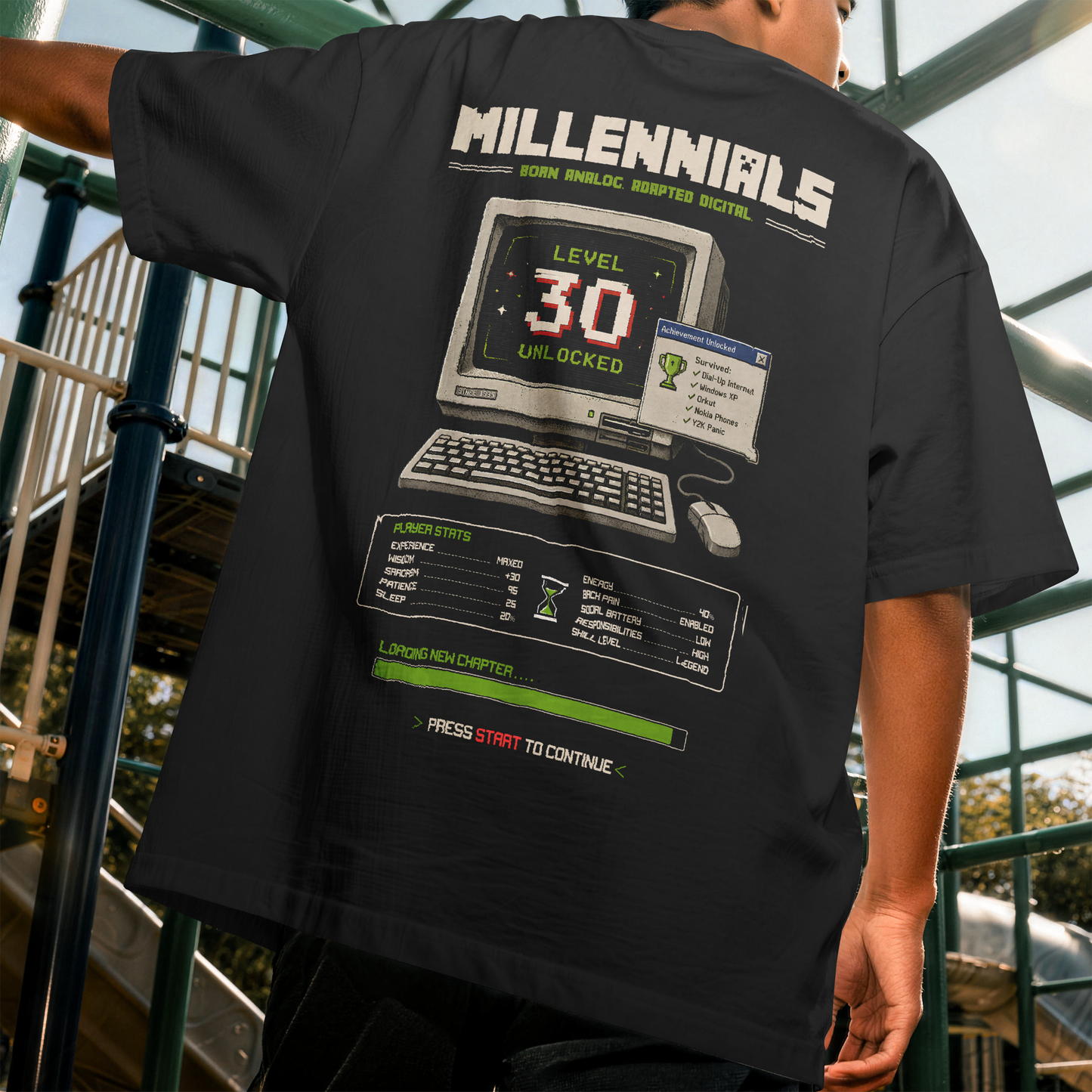 Classically Trained - Oversized Tee