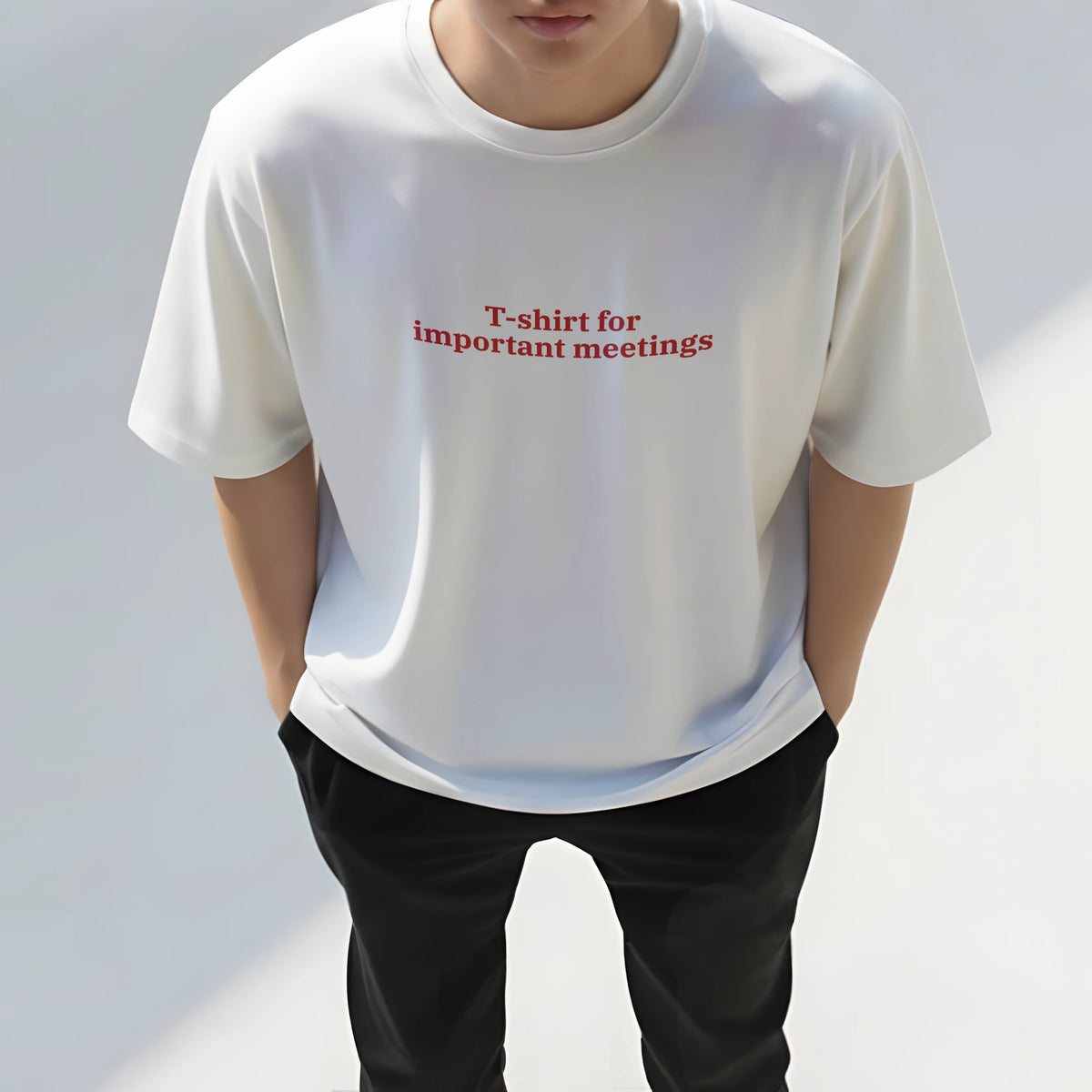 For Important Meetings - Oversized Tee