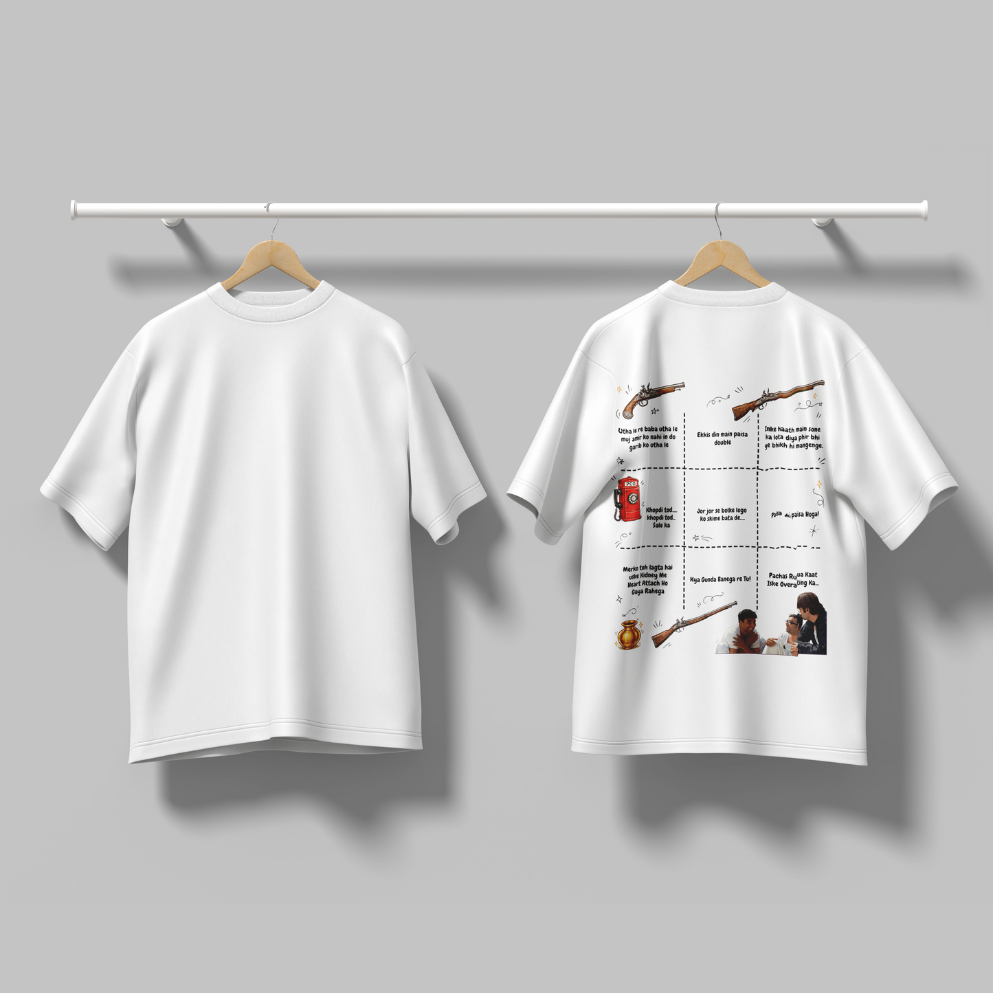 Phir Hera Pheri - Oversized Tee