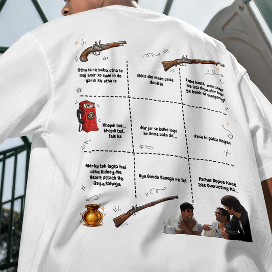 Phir Hera Pheri - Oversized Tee