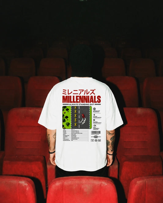 Millennials - Always Standing Out - Oversized Tee