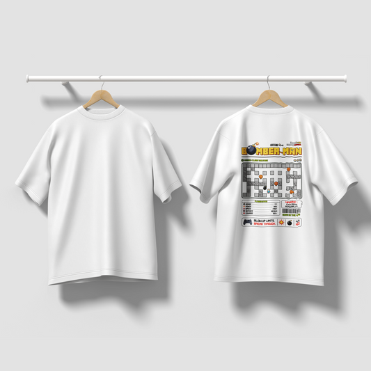 The Grid Bomber Oversized Tee