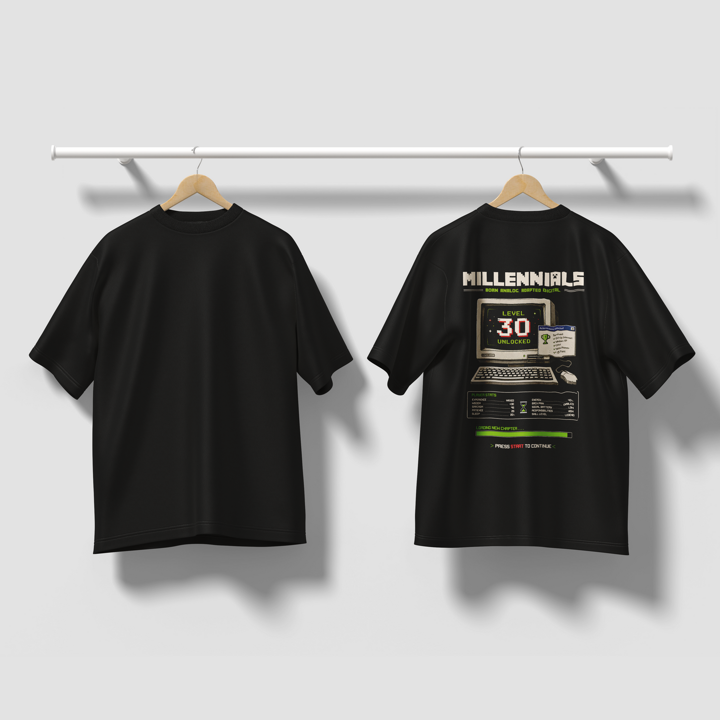 The Level 30 Unlocked Oversized Tee