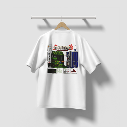 The 8-Bit Commando Oversized Tee