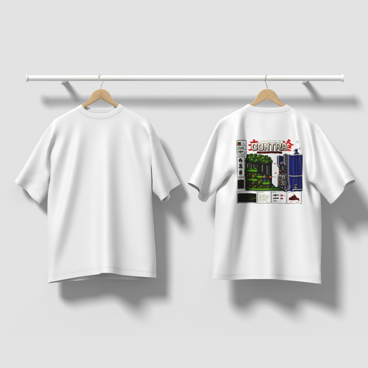The 8-Bit Commando Oversized Tee