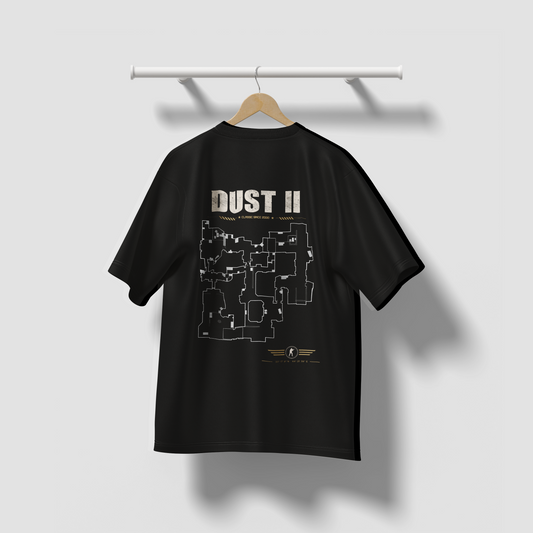 The Cyber Cafe Blueprint Oversized Tee