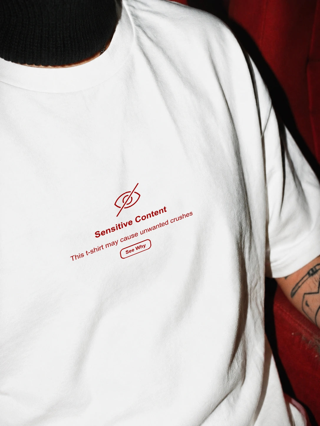 Sensitive Content - Oversized Tee