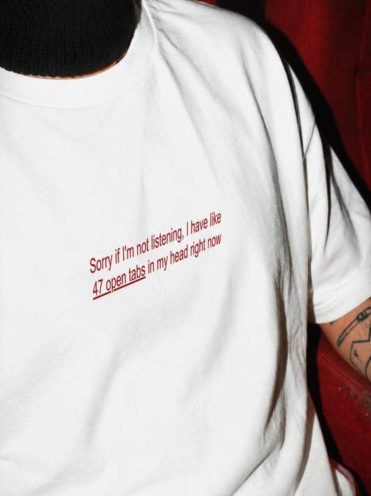 47 Tabs - Oversized Tee